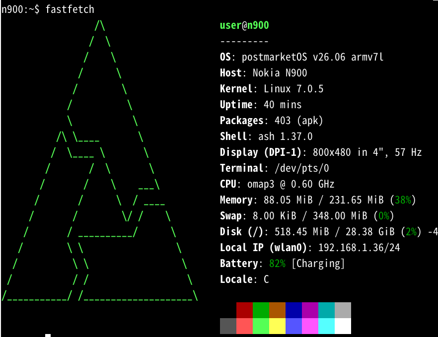 fastfetch info